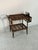 Vintage Italian Bamboo Bar Trolley, 1950s For Sale - Image 4 of 17