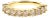 14K Yellow Gold Plated .925 Sterling Silver 2.0 Cttw Round Brilliant Cut Diamond 10 Stone Anniversary Band Ring (J-K Color, I1-I2 Clarity) - Size 6 For Sale