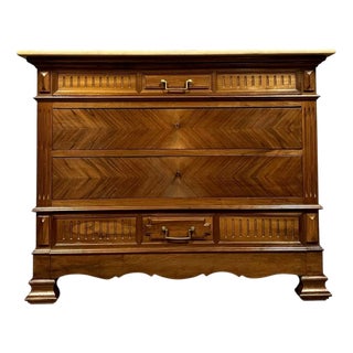 Napoleon III Chest of Drawers in Walnut, 1850 For Sale