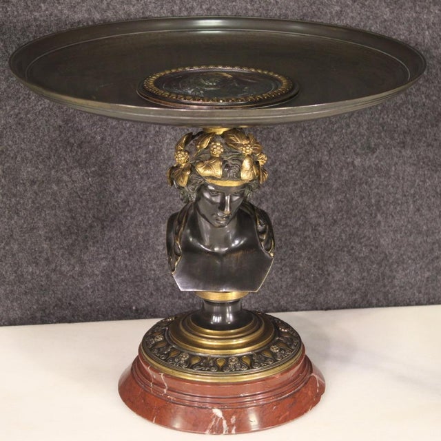 Bronze Cake Stand from Alph. Giroux, Paris, 1871 For Sale - Image 13 of 13