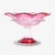1960s Murano Style Art Glass Pink Candy Bowl For Sale - Image 9 of 11