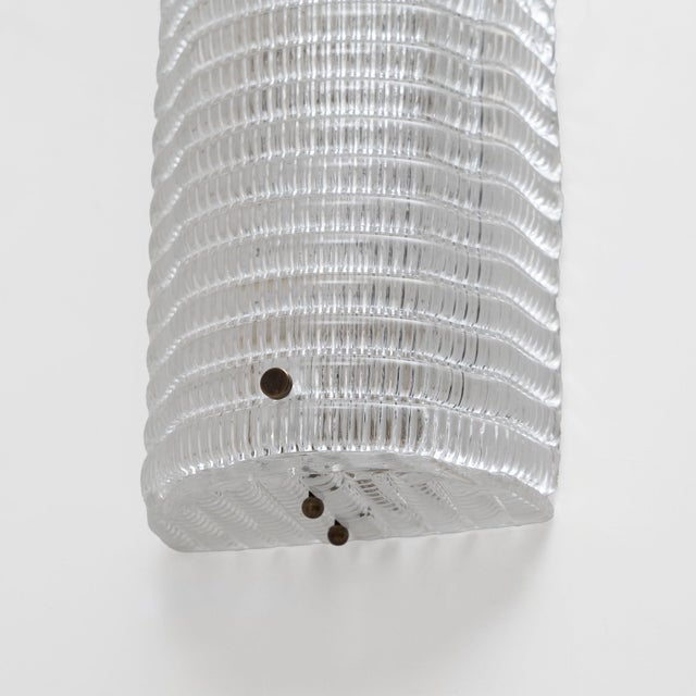 Modern Italian Murano Glass Textured Wall Sconces, 2000, Set of 2 For Sale - Image 6 of 10