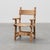 Brutalist Armchair with Carved Rosettes and Nailed Wooden Seat, Spain, 1950s For Sale - Image 16 of 16