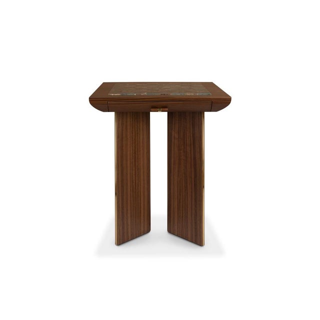 Not Yet Made - Made To Order Howard Chess Table by Wood Tailors Club For Sale - Image 5 of 12