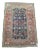 Early 20th Century Antique Caucasian Kuba Area Rug - 3′9″ × 5′7″ For Sale