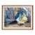 "Mutual Admiration" Flower Mid-Century Modern Oil Painting Monterey Artist For Sale