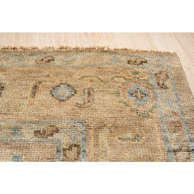8x10 Ivory Hand-Knotted Wool Faded Serenity Classic Traditional Carpet Rug For Sale In New York - Image 6 of 15