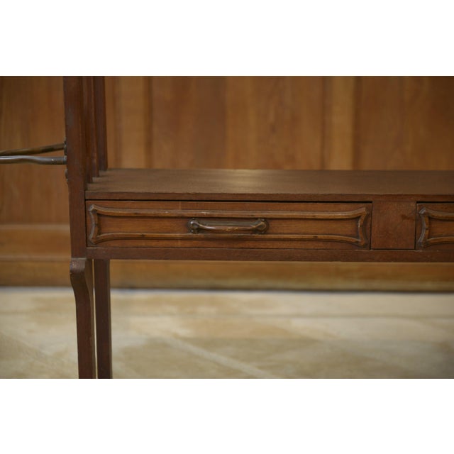 Art Nouveau Wooden Clothes Rack, 1900s For Sale - Image 11 of 13