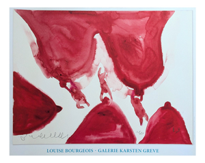 Louise Bourgeois, Feeding Frenzy, Large Limited Edition Art Museum Impression Lithograph