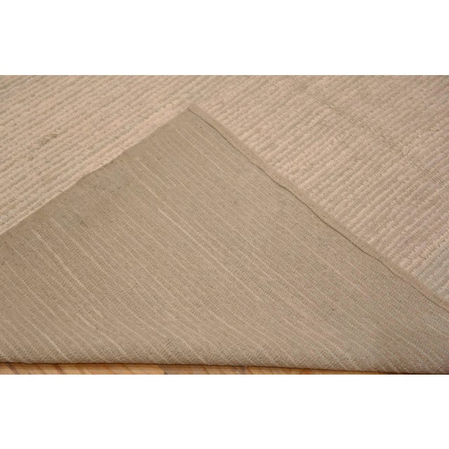 Contemporary Nazmiyal Collection Neutral Contemporary Area Rug For Sale - Image 3 of 6