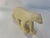 Art Deco Cast Resin White Polar Bear Sculpture After Francois Pompon For Sale - Image 9 of 9