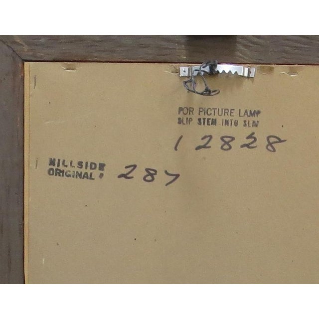 1950s Etta Benjamin Cien Original Oil on Board Parisian Street Scene For Sale In Madison - Image 6 of 7