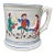 Staffordshire Mystery Mug With Frog, 19th Century For Sale