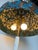 Vintage Adjustable Ratchet Wood Floor Lamp With Tiffany-Style Stained Glass Shade For Sale - Image 10 of 12