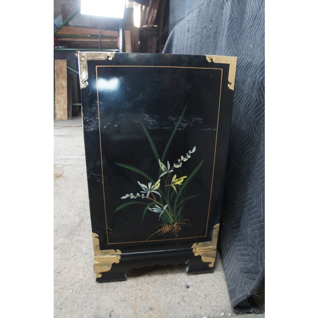 Vintage Tansu Style Chinoiserie Lowboy Credenza Buffet Dresser Sideboard Cabinet For Sale - Image 13 of 13