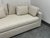 Sand Restoration Hardware Belgian Track Arm Bench Seat Sofa For Sale - Image 8 of 12