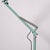 Aqua Italian Medical Lamp on Wheels, 1960s For Sale - Image 8 of 18