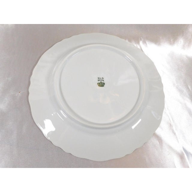 Traditional Antique Heinrich & Co. Dinner Plate in Hc441 For Sale - Image 3 of 4