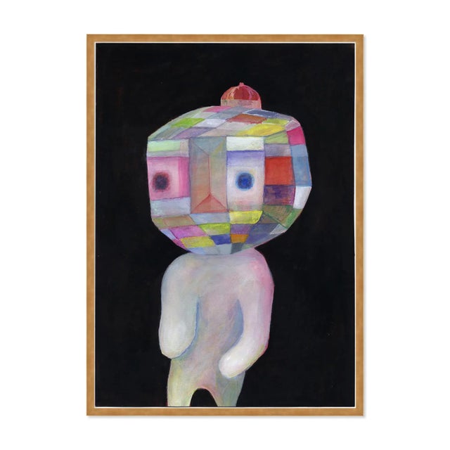 Kentaro Minoura Jumble by Kentaro Minoura, Art Print in Gold Frame, Medium For Sale - Image 4 of 4