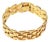 Mid 20th Century Flex Bar 18k Yellow Gold Link Bracelet For Sale