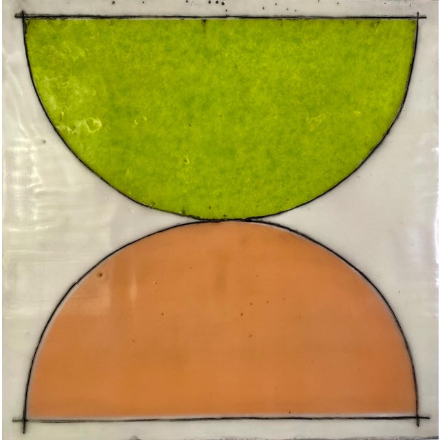 Original 16 Piece Encaustic Collage Installation by Gina Cochran "The Perks" For Sale - Image 10 of 18