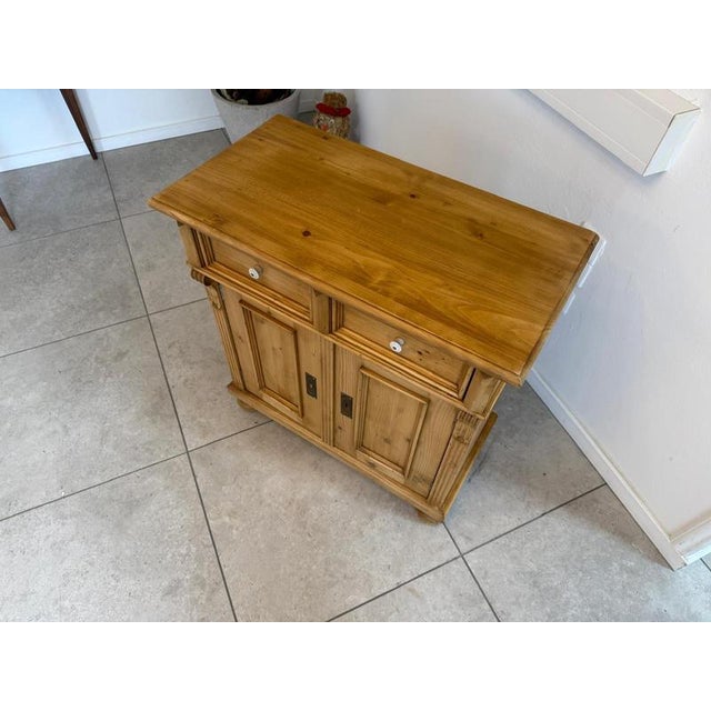 Rustic Apothecary Buffet in Wood For Sale - Image 16 of 17