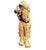 Vintage Life Size Yellow Plaster Afghan Hound Dog by Marwal Room Decor Statue For Sale In West Palm - Image 6 of 11
