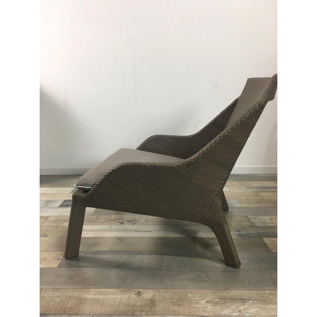 Bel Air Outdoor Lounge Chair by Roche Bobois for Sacha Lakic For Sale - Image 4 of 7