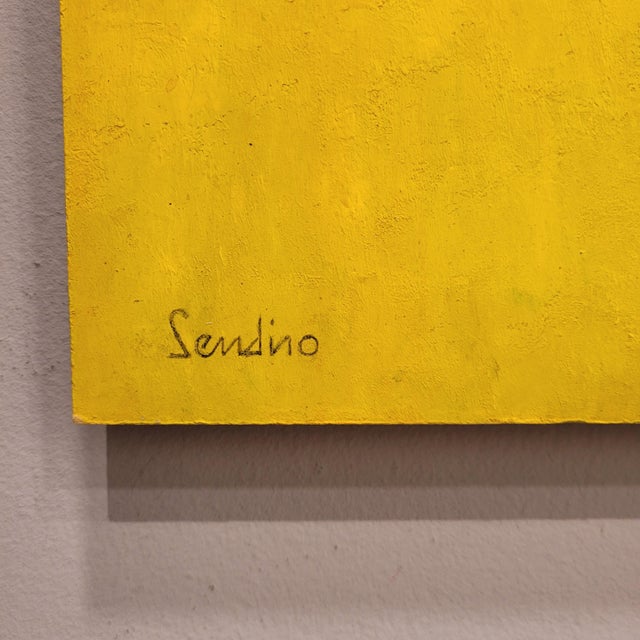 Black Julio Sendino, Water Encaustic Lateral Movement, 2019, Acylic and Oil on Board For Sale - Image 8 of 18