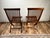 Pair Vintage Mid-Century Modern Style Teak Folding Chairs For Sale - Image 10 of 10