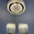 Museum-quality and extremely rare three-piece lighting set from the renowned Doria workshops, crafted during the heyday of...