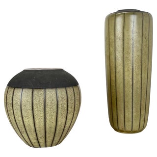 Vintage Athen Vases by Wächtersbach, Germany, 1970s, Set of 2 For Sale