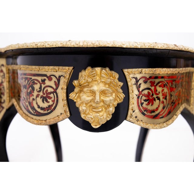 Mid-19th Century Boulle Table, France For Sale - Image 12 of 17
