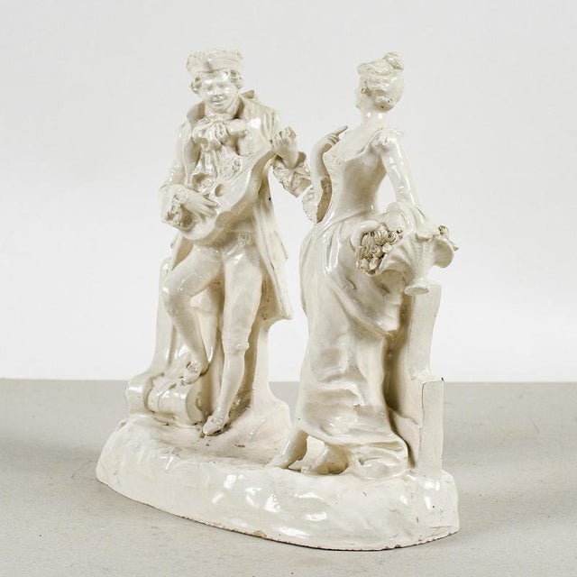 Ceramic Enameled Ceramic Sculpture from Chiurazzi Naples For Sale - Image 7 of 9