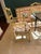 Arts & Crafts Early 20th Century McKenzie Childs Dining Chairs set of 6 For Sale - Image 3 of 6