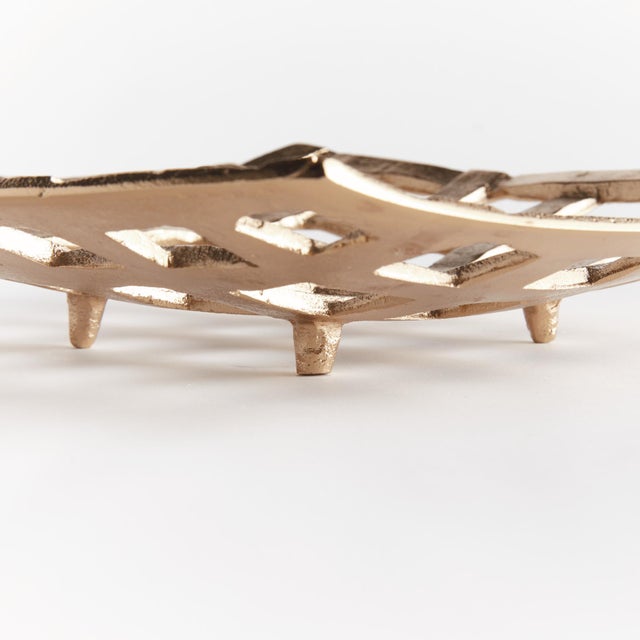 Contemporary Lopa Decorative Square Tray For Sale - Image 3 of 6