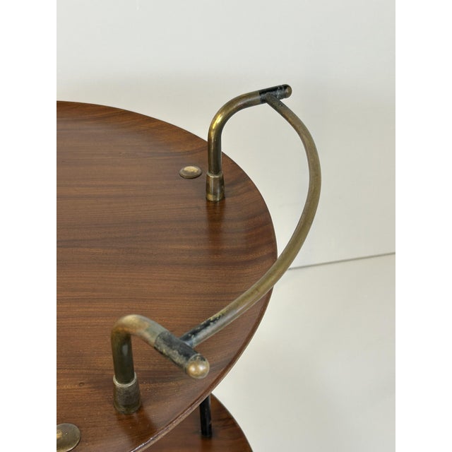 Bar Trolley attributed to Campo e Graffi for Disegno Graffi Home, 1960s For Sale - Image 6 of 9