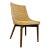 Made Goods Organic Modern Natural Flat Rattan Gabriel Side Chair For Sale