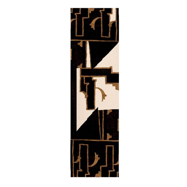 Not Yet Made - Made To Order Patchouli Runner Rug by Tapis Studio for Hommés Studio For Sale - Image 5 of 5