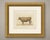 An original antique chromolithograph, printed in color, lettered "race bressanne, bœuf." and published in paris about 1863...
