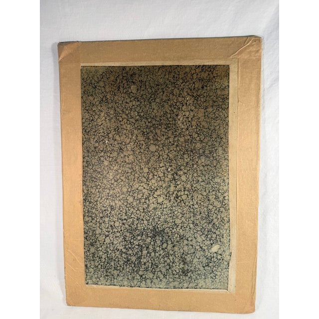 French Vintage, French Oil on Board, Floral Painting For Sale - Image 3 of 7