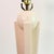 Sculpture Materials Vintage Postmodern Memphis Style Sculptural Table Lamp, Cream Architectural Column With Sphere Finial For Sale - Image 7 of 8