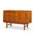 Mid-Century Modern Dux Mid Century Danish Teak Petite Sliding Door Credenza For Sale - Image 3 of 11