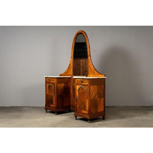 French Mirrored Chest of Drawers For Sale - Image 3 of 18