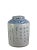 2010s Blue & White Tea Jar For Sale - Image 5 of 8