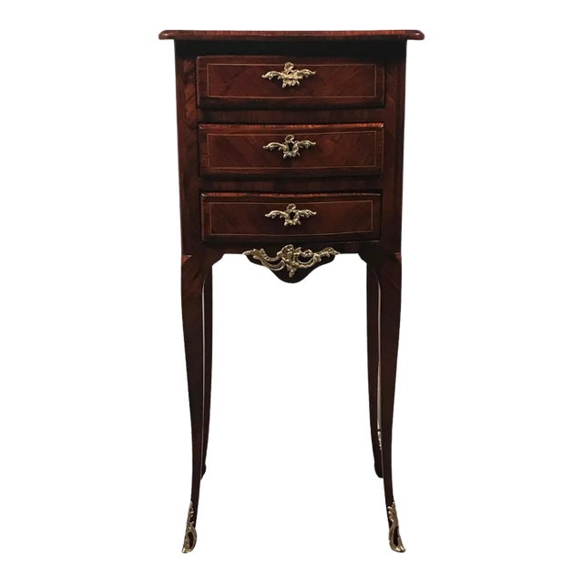Small Rococo Style Chest of Drawers/Nightstand, France 19th Century For Sale