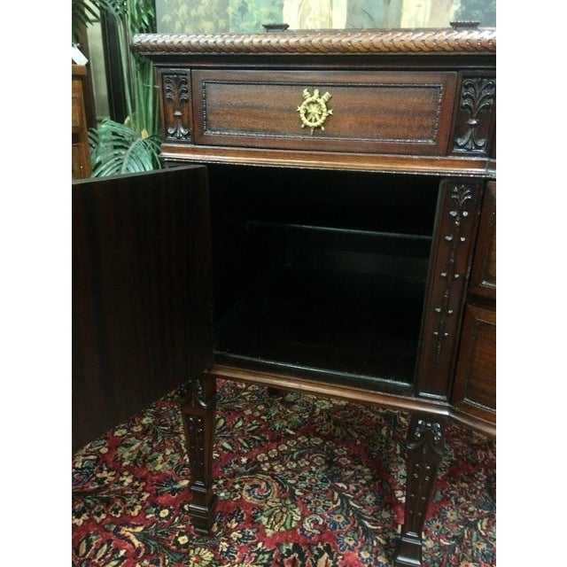 Antique Sideboard, Mahogany Buffet For Sale - Image 11 of 16
