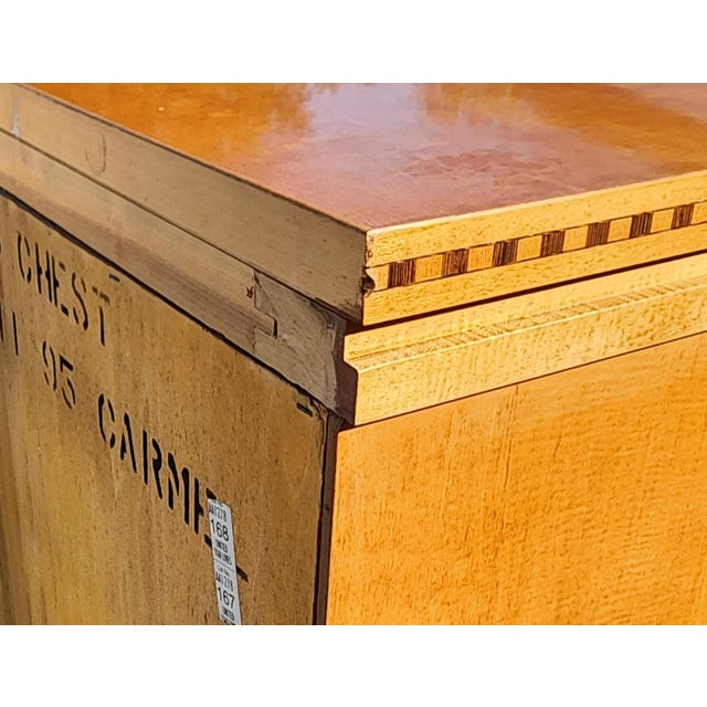 1980s Hickory White Biedermeier Dresser From Genesis Collection For Sale - Image 14 of 18