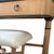 Restored National Mt. Airy Maple Vanity With Round Mirror & Stool For Sale - Image 4 of 8