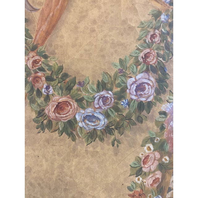 Florentine Oil on Canvas Painting - 19th C For Sale - Image 4 of 12